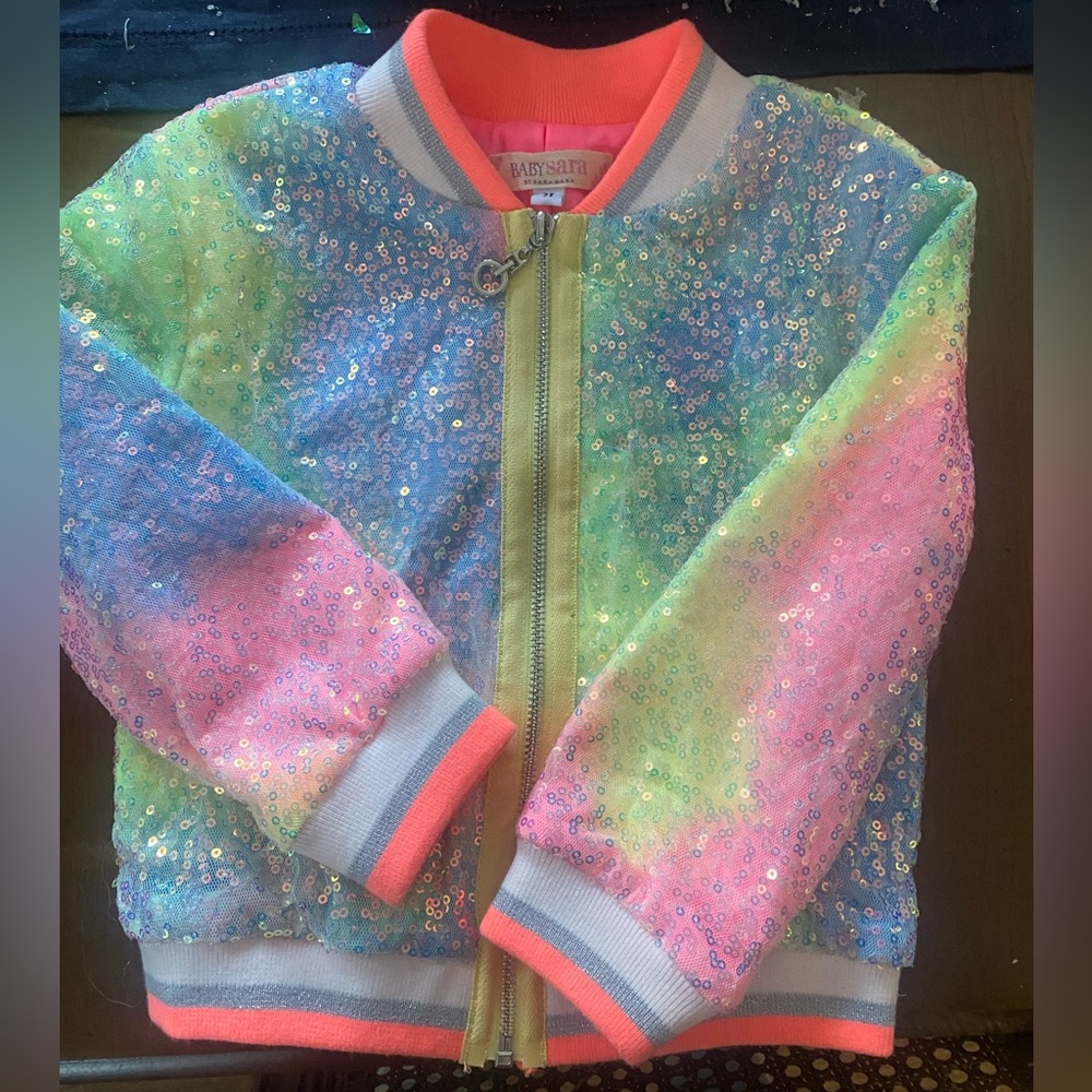 Boutique brand BabySara sequin jacket size 2t